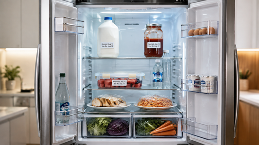 Stop Guessing When Food Expires: Use Labels to Track Open Dates and Freshness