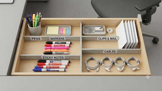 Drawer Organization Ideas: How Labels Turn Chaos into Order