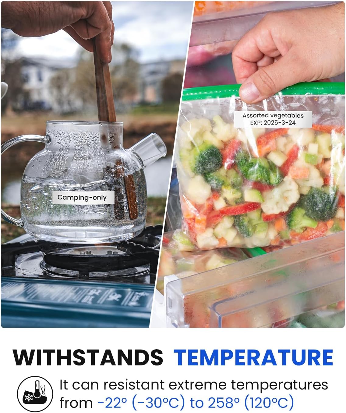 Temperature Resistant Label Tape for Reliable Industrial Labeling.