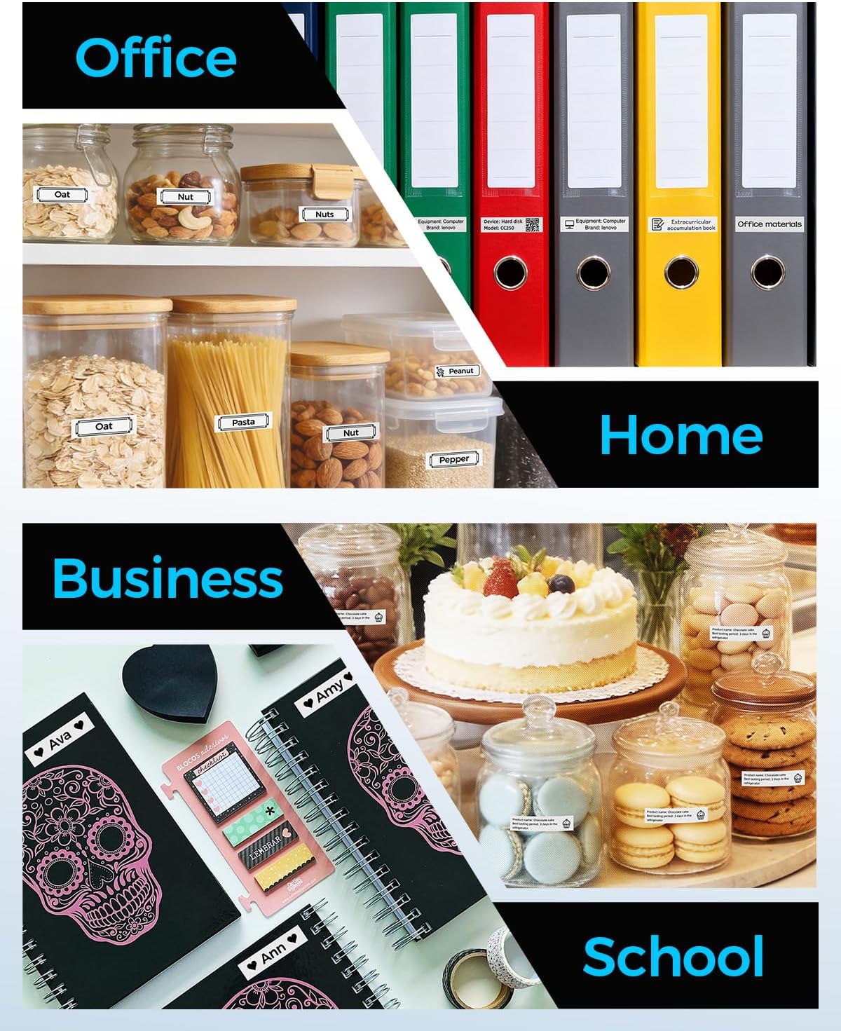 Wide Application of Brother Compatible Label Tape for Home Office School and Business